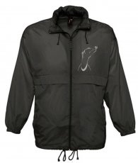 Windbreaker mit reflektierenden Druck