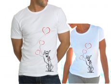 Tshirt Galgo mit Herz