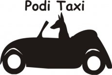 Langnasen Taxi mit Podenco